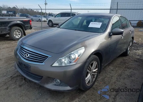 2011 Infiniti G37X z USA, uszkodzony, nr VIN JN1CV6ARXBM402573